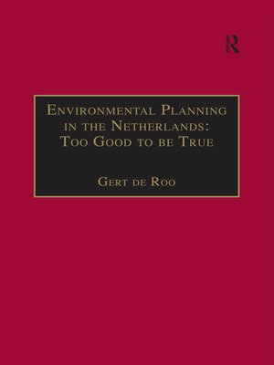 cover image of Environmental Planning in the Netherlands